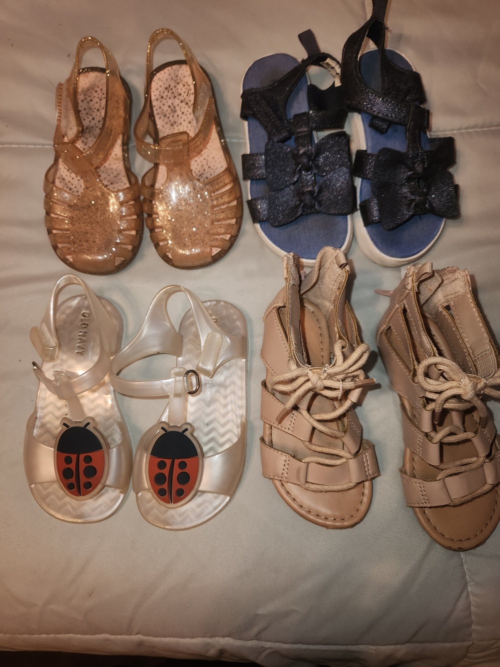 Bundle Girl Toddler Size 7 Sandals